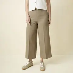 APOLOGY - Pantalón Wide leg Mujer Tiro medio
