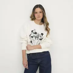 SYBILLA - Hoodie Mujer Estampado De Algodón