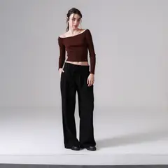 DENIMLAB - Pantalón Wide Leg Mujer