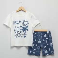 YAMP - Conjunto De Pijama Para Niño En Algodón