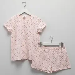 ELV - Conjunto De Pijama Para Niña En Algodón