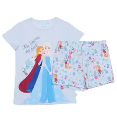 FROZEN - Conjunto De Pijama Para Niña En Algodón