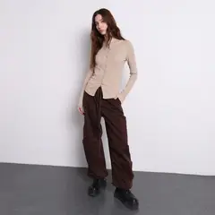 DENIMLAB - Pantalón Balloon Mujer De Algodón