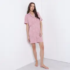 STEFANO COCCI - Camisa de dormir Para Mujer Manga corta