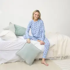 DISNEY - Pijama para Mujer Manga larga con Estampado