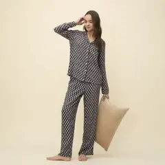 BLU - Pijama para Mujer Manga larga