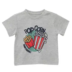 YAMP - Camiseta manga corta para Bebé niño con Estampado de Algodón