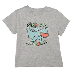 YAMP - Camiseta manga corta para Bebé niño con Estampado de Algodón