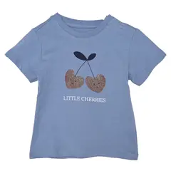 YAMP - Camiseta para Bebé niña con Estampado de Algodón