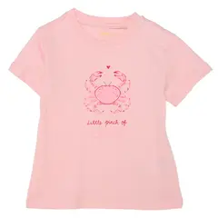 YAMP - Camiseta para Bebé niña con Estampado de Algodón