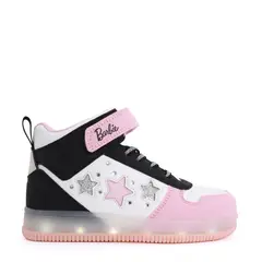 BARBIE - Tenis con luces Niña Tall con Velcro