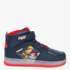 PAW PATROL - Tenis con luces Niña Tall con Velcro