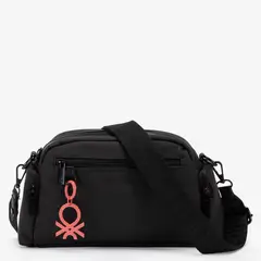 BENETTON - Bolso Cruzado C3Cbbe300A Black Goma St