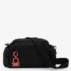 BENETTON - Bolso Cruzado C3Cbbe300A Black Goma St