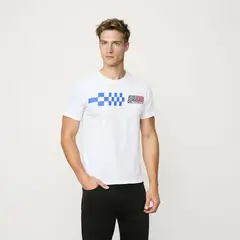 REDBULL - Camiseta Hombre con Estampado de Algodón