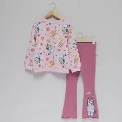 BLUEY - Conjunto Saco + Legging para Niña en Algodón