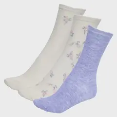 SYBILLA - Pack de 3 Calcetines casuales para Mujer largas