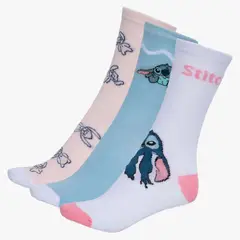 DISNEY - Pack de 3 Calcetines casuales Para Mujer Largas