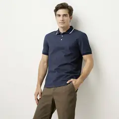 NEWPORT - Camiseta Polo Hombre Manga Corta de Algodón