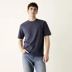 BASEMENT - Camiseta Hombre con Estampado de Algodón