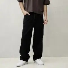 BEARCLIFF - Jean Hombre Baggy Algodón Largo 32