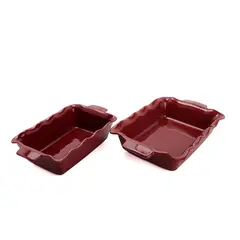 MICA - Set 2 Fuentes Cerámica Navidad