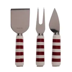 ROBERTA ALLEN - Set x3 Cuchillos de Queso Navidad