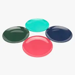BENETTON - Set x4 Platos Melamina 22 cm
