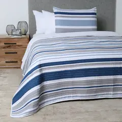 BASEMENT HOME - Cubrelecho Azul