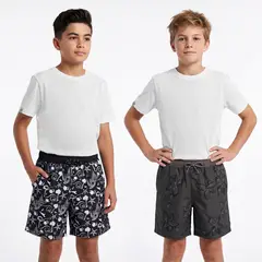 FEDERATION - Pantaloneta de baño para Niño pack de Dos Unidades