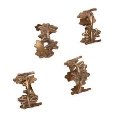 ROBERTA ALLEN - Set x4 Anillos de Servilleta Encaje