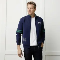 LA MARTINA - Saco Hombre con Estampado de Algodón