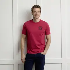 LA MARTINA - Camiseta Hombre con Estampado de Algodón