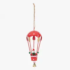 MICA - Adorno de Árbol Navidad Globo Snowman 15 cm