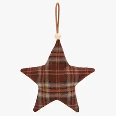 MICA - Adorno de Árbol Navidad Estrella 14 cm
