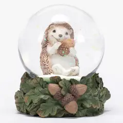 MICA - Bola de Nieve Navideña Erizo 8cm