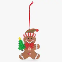 MICA - Adorno de Árbol Navidad Galleta 12 cm
