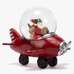 MICA - Adorno Navideño de Avión 16cm