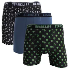 BEARCLIFF - Boxers Hombre Pack de 3 de Algodón