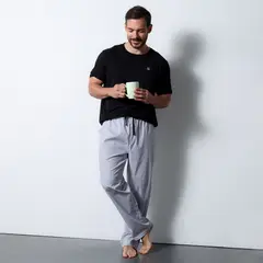 BENETTON - Pijama Hombre Largo de Algodón