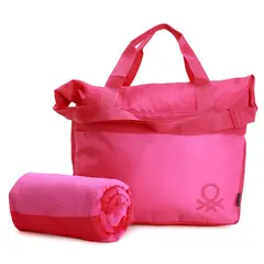 BENETTON - Bolso de Playa + Toalla 90x170 cm
