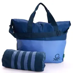 BENETTON - Bolso de Playa + Toalla 90x170 cm