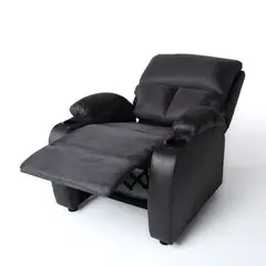 MICA - Silla Reclinable 1 Puesto en Microfibra Push Arm Rest 100 x 76 x76 cm