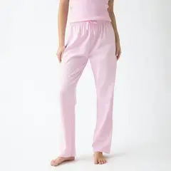 SYBILLA - Pantalón de pijama Mujer con Estampado de Algodón Sbyilla