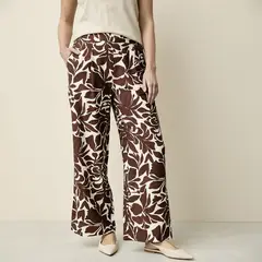 STEFANO COCCI - Pantalón Mujer Wide leg Alto Sin cierre