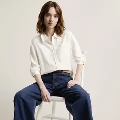 UNIVERSITY CLUB - Camisa Mujer Manga larga