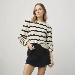 BASEMENT - Saco Mujer de Algodón