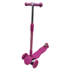 SCOOP - Patineta para niños Triscooter Plegable Rosado