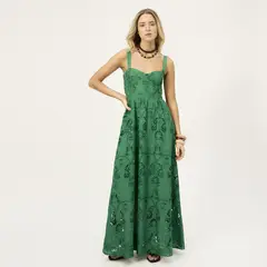 AGUA BENDITA PARA FALABELLA - Vestido Mujer Largo Casual