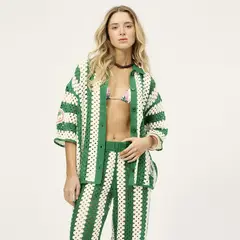 AGUA BENDITA PARA FALABELLA - Blusa Mujer Manga corta de Algodón
